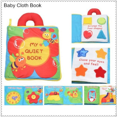 "My Quiet Book" Baby Goodnight Cloth Book