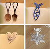 Cute Lovely Snowflake Bookmark Paper Clip