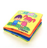 Baby Toys Soft Squeaky Cloth Book