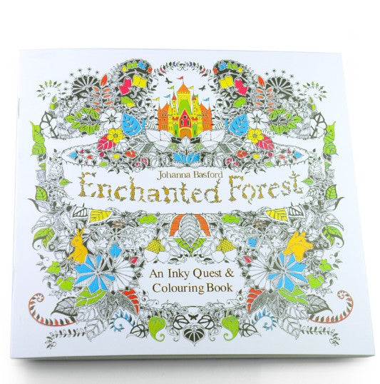 Enchanted Forest Coloring Book